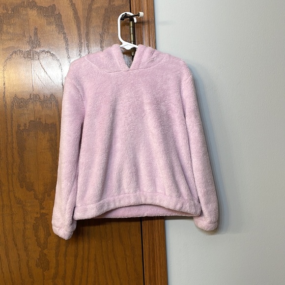 CARTERS NWOT Girls Size 6 Purple Lavender Fuzzy Soft Pullover Hoody Cozy - Picture 3 of 9